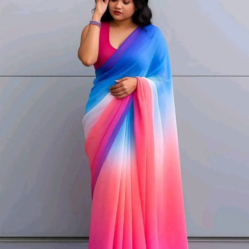 Chanderi silk/ rongdhanu silk